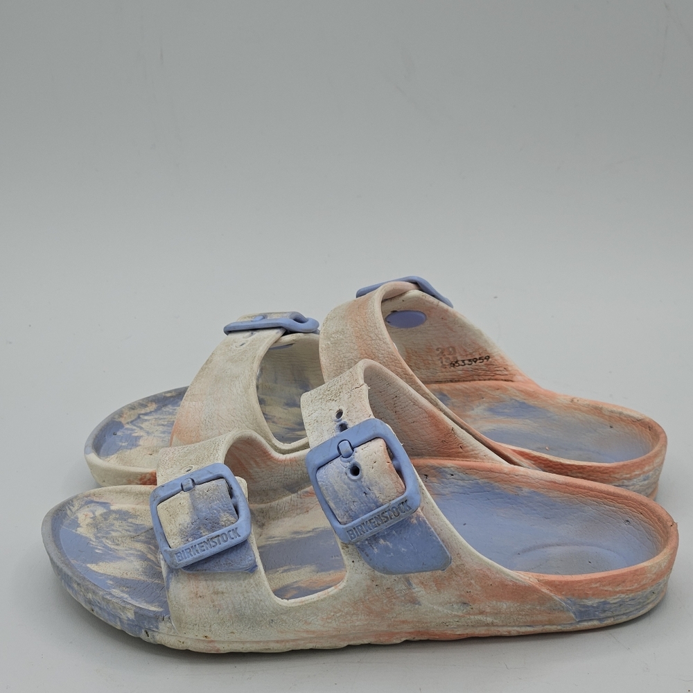 Birkenstock Arizona EVA Multicolor Two Strap Sandal Child Girls Size 11 EU 29